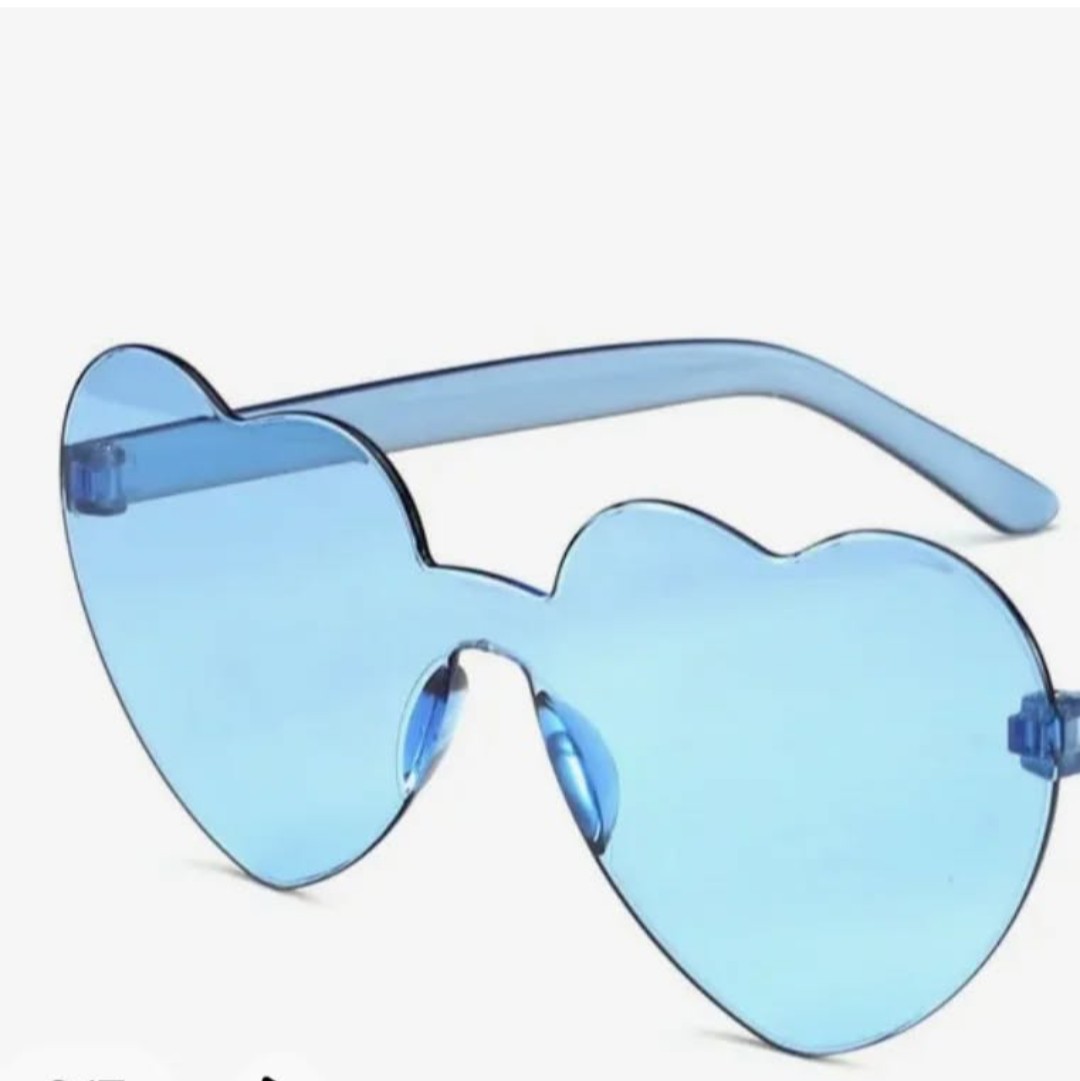 Blaue Brille Detail